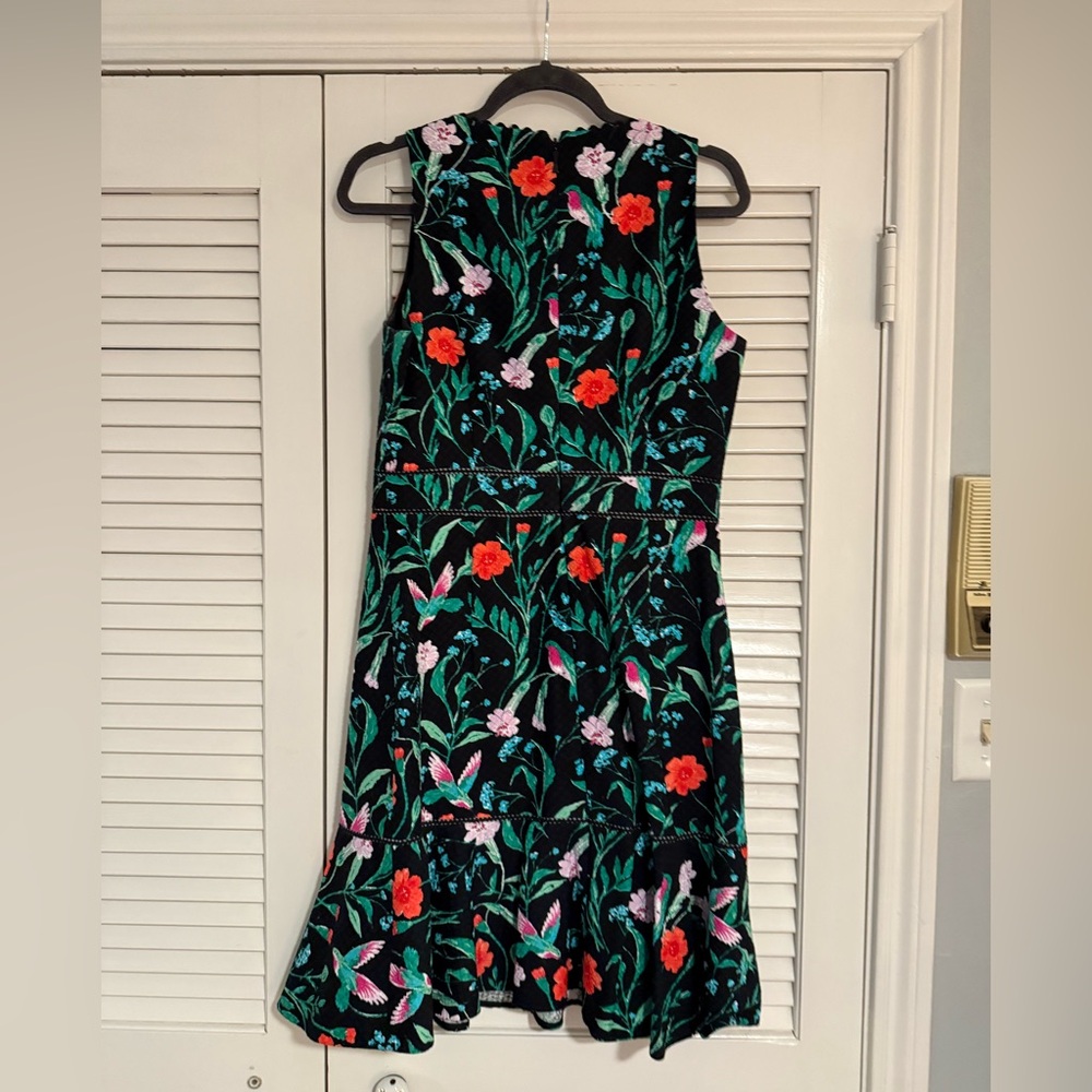 Kate Spade Jardin Tile Jacquard Dress - Picture 3 of 4